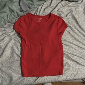 red american eagle t shirt